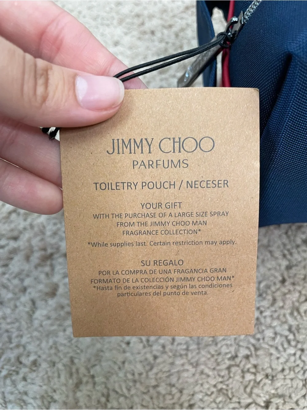 Jimmy Choo Men'S Toiletry Pouch